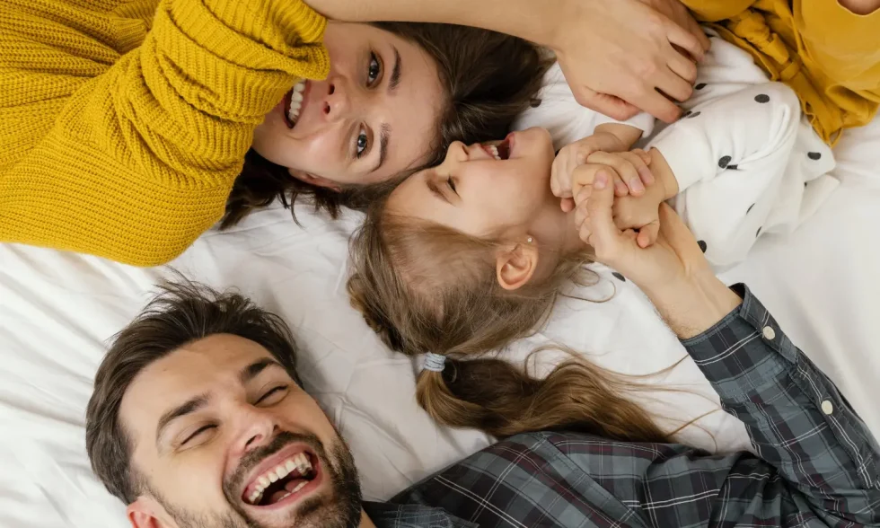 Famille dans sa résidence principale